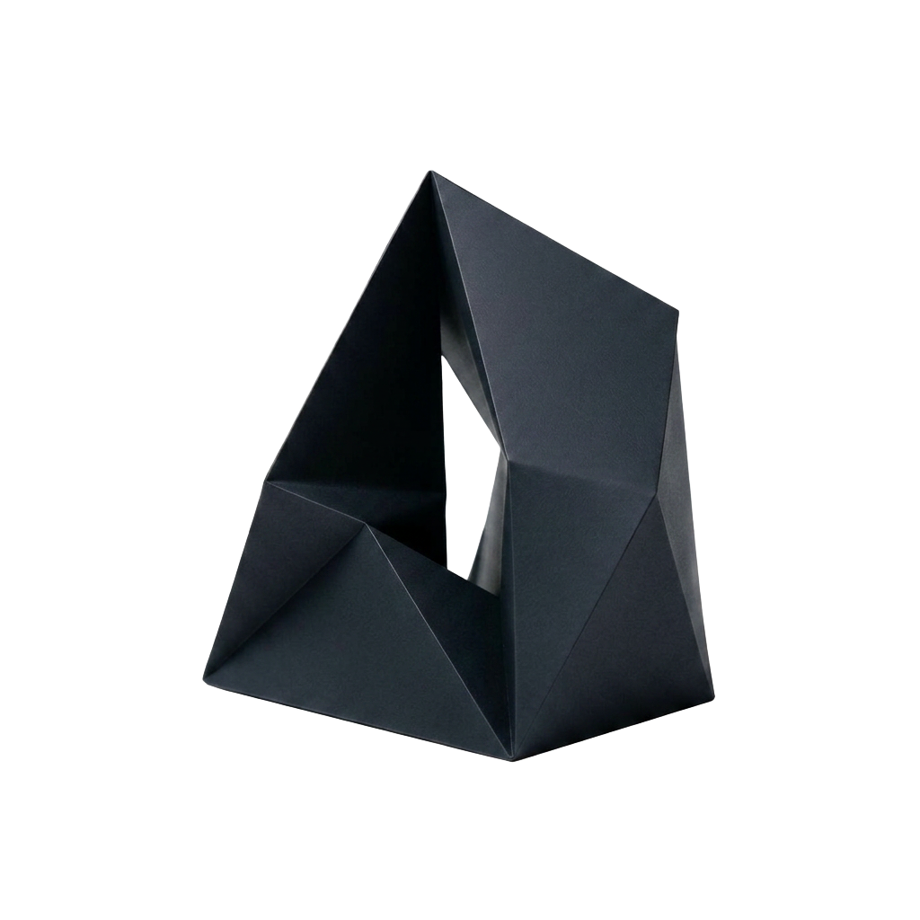 Folded paper sculpture